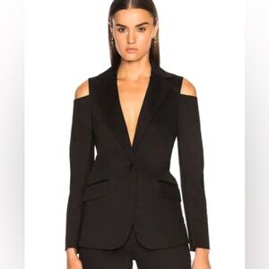 FRAME Sz 2 Noir Shoulderless Blaze